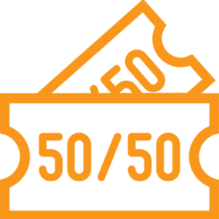50 50 Ticket